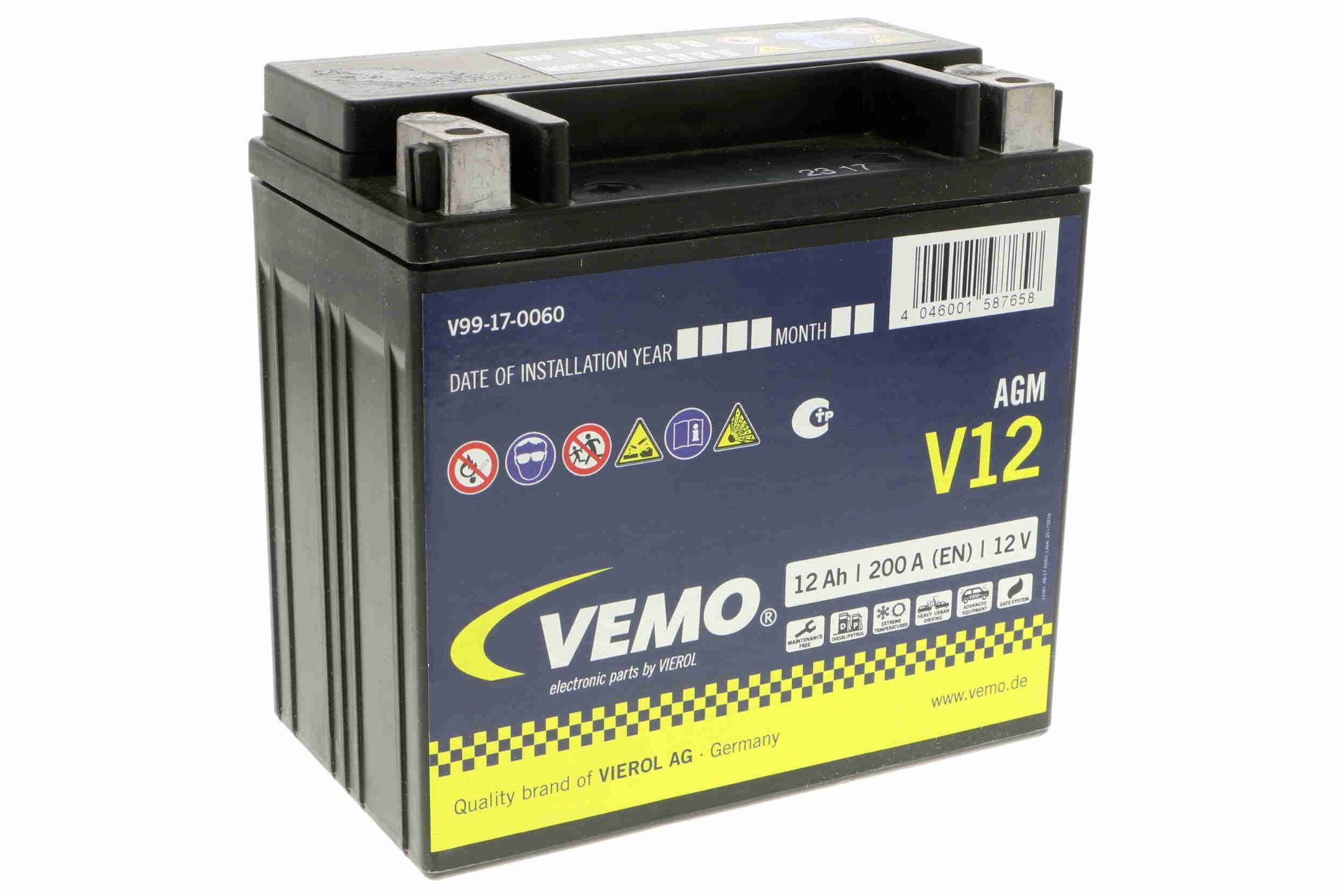 Obrázok Napájacia batéria VEMO Green Mobility Parts V99170060