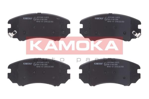 Obrázok Sada brzdových platničiek kotúčovej brzdy KAMOKA  JQ1013466