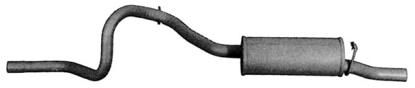 Obrázok Koncový tlmič výfuku IMASAF  365507
