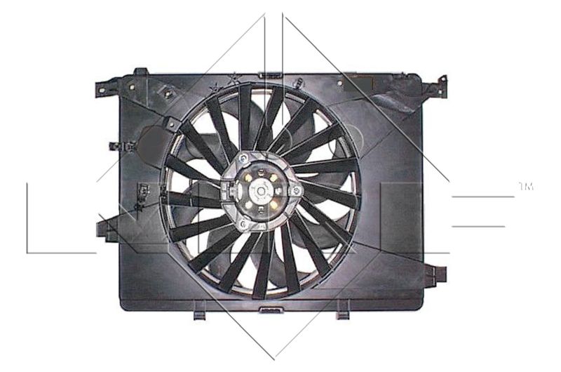 Obrázok Ventilátor chladenia motora NRF  47202