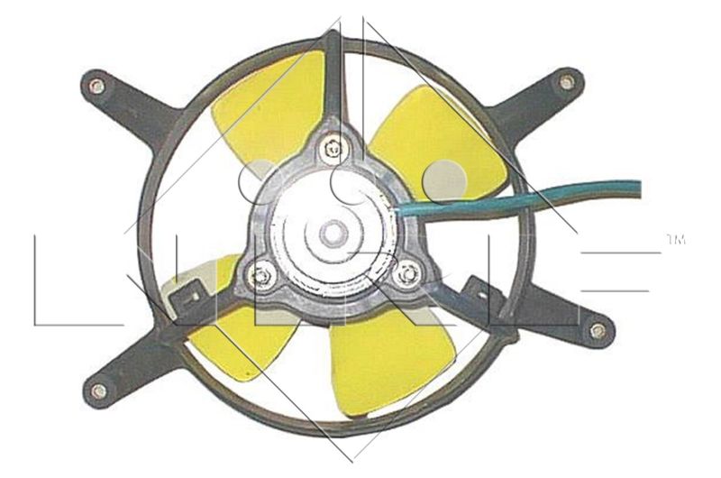 Obrázok Ventilátor chladenia motora NRF  47256
