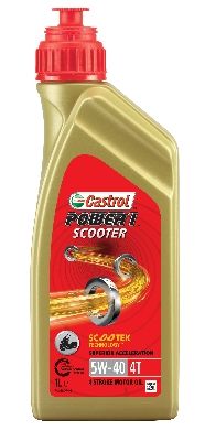 Obrázok Motorový olej CASTROL POWER1 Scooter 4T 5W-40 1L