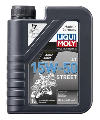 Obrázok Motorový olej LIQUI MOLY Motorbike 4T 15W-50 Street 2555