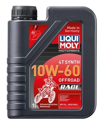 Obrázok Motorový olej LIQUI MOLY Motorbike 4T Synth 10W-60 Offroad Race 3053