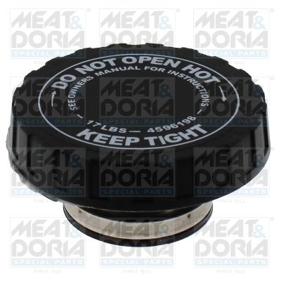 Obrázok Uzatvárací kryt, nádobka chladiacej kvapaliny MEAT & DORIA  2036021