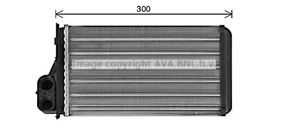 Obrázok Výmenník tepla vnútorného kúrenia AVA QUALITY COOLING  DN6473
