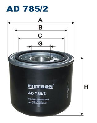 Obrázok Vysúżacie puzdro vzduchu pre pneumatický systém FILTRON  AD7852