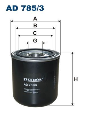 Obrázok Vysúżacie puzdro vzduchu pre pneumatický systém FILTRON  AD7853