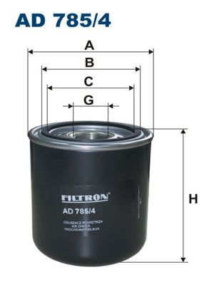 Obrázok Vysúżacie puzdro vzduchu pre pneumatický systém FILTRON  AD7854
