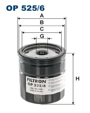 Obrázok Olejový filter FILTRON  OP5256