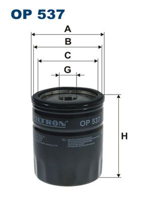 Obrázok Olejový filter FILTRON  OP537