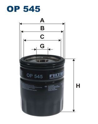 Obrázok Olejový filter FILTRON  OP545