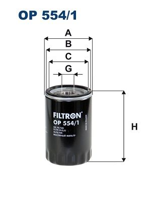 Obrázok Olejový filter FILTRON  OP5541