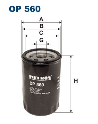 Obrázok Olejový filter FILTRON  OP560