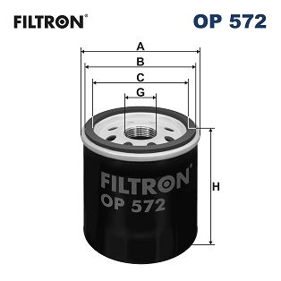 Obrázok Olejový filter FILTRON  OP572