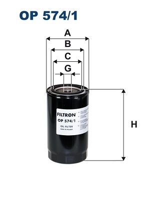 Obrázok Filter pracovnej hydrauliky FILTRON  OP5741
