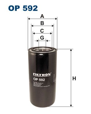 Obrázok Filter pracovnej hydrauliky FILTRON  OP592