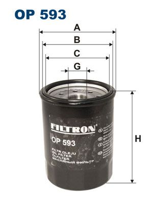 Obrázok Olejový filter FILTRON  OP593