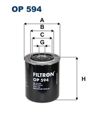 Obrázok Olejový filter FILTRON  OP594