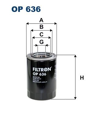 Obrázok Olejový filter FILTRON  OP636
