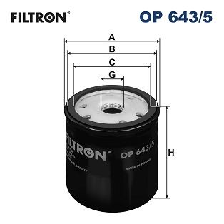 Obrázok Olejový filter FILTRON  OP6435