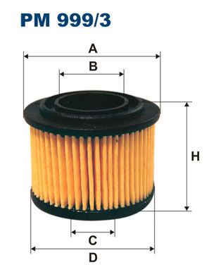 Obrázok Palivový filter FILTRON  PM9993