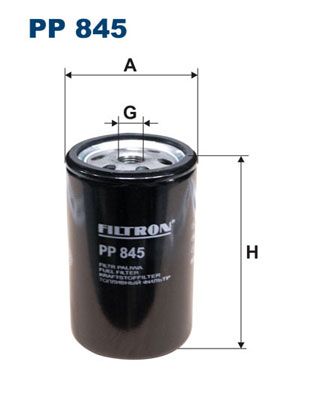 Obrázok Palivový filter FILTRON  PP845