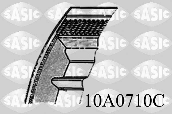Obrázok Ozubený klinový remeň SASIC  10A0710C