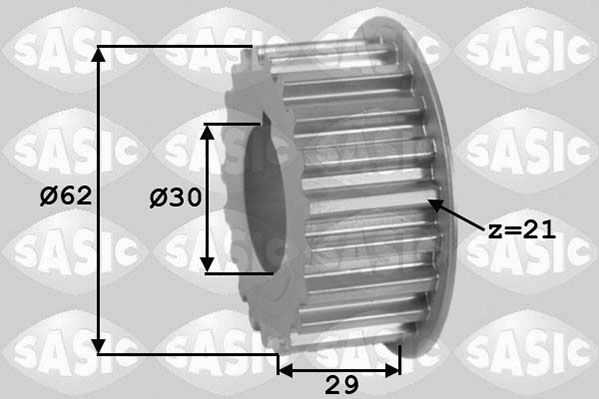 Obrázok Ozubené koleso kľukového hriadeľa SASIC  1600001