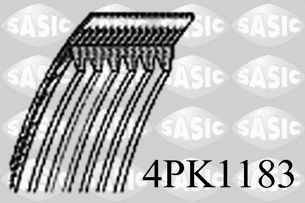 Obrázok Ozubený klinový remeň SASIC  4PK1183