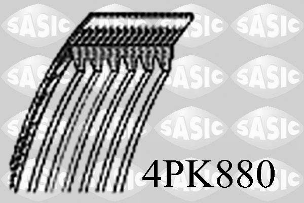 Obrázok Ozubený klinový remeň SASIC  4PK880