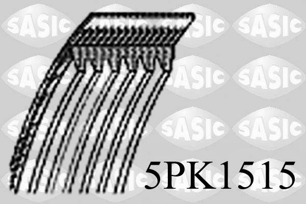 Obrázok Ozubený klinový remeň SASIC  5PK1515
