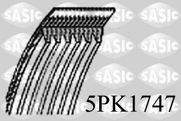 Obrázok Ozubený klinový remeň SASIC  5PK1747