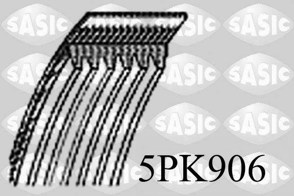 Obrázok Ozubený klinový remeň SASIC  5PK906