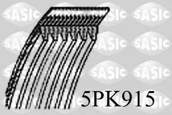 Obrázok Ozubený klinový remeň SASIC  5PK915