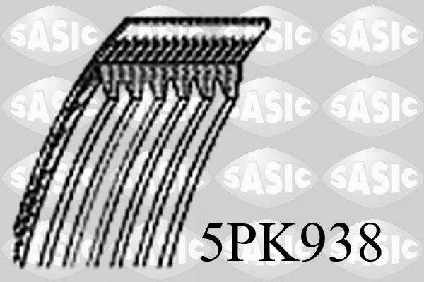 Obrázok Ozubený klinový remeň SASIC  5PK938