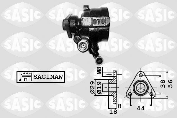 Obrázok Hydraulické čerpadlo pre riadenie SASIC  7076005