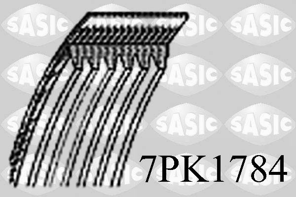 Obrázok Ozubený klinový remeň SASIC  7PK1784