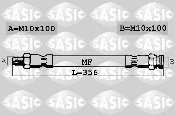 Obrázok Brzdová hadica SASIC  SBH0154