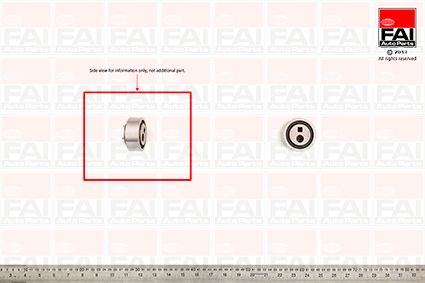 Obrázok Napínacia kladka ozubeného remeňa FAI AutoParts  T2919