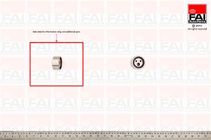 Obrázok Napínacia kladka ozubeného remeňa FAI AutoParts  T6085