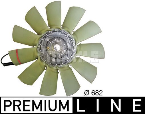 Obrázok Ventilátor chladenia motora MAHLE BEHR *** PREMIUM LINE *** CFF480000P
