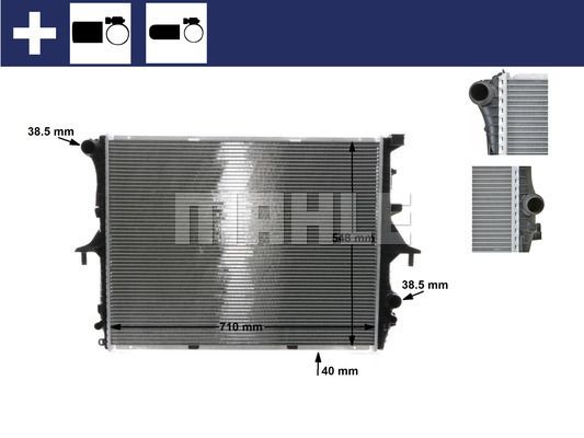 Obrázok Chladič motora MAHLE BEHR CR571000S
