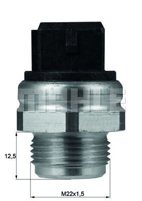 Obrázok Teplotný spínač ventilátora chladenia MAHLE BEHR TSW50D