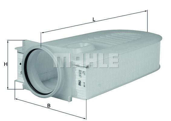 Obrázok Vzduchový filter MAHLE  LX1833