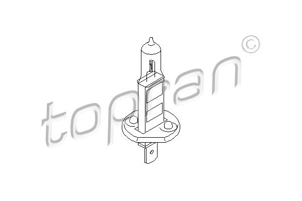 Obrázok żiarovka pre hlavný svetlomet TOPRAN  109100