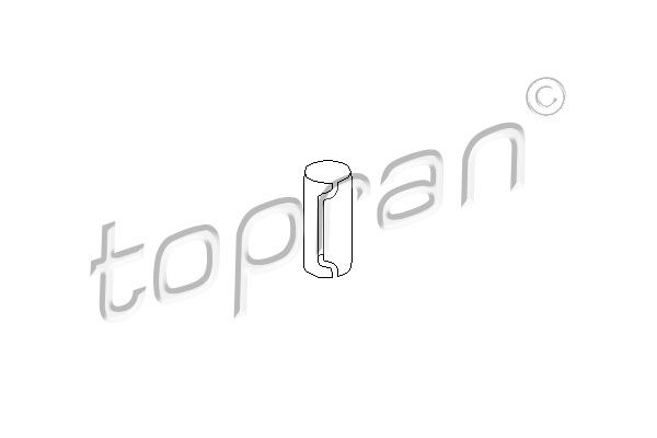 Obrázok Puzdro ulożenia priečneho závesného ramena TOPRAN  200509
