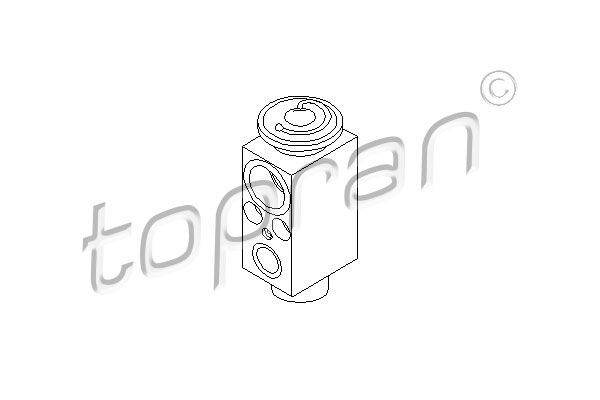 Obrázok Expanzný ventil klimatizácie TOPRAN  401523