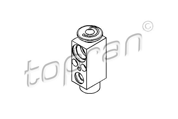 Obrázok Expanzný ventil klimatizácie TOPRAN  501491