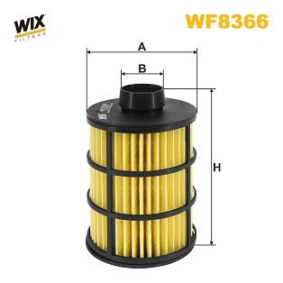 Obrázok Palivový filter WIX FILTERS  WF8366